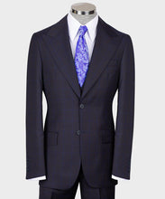 Load image into Gallery viewer, Brown-Blue Classic Vest Suit