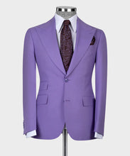Load image into Gallery viewer, Purple Classic Vest Suit