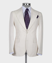 Load image into Gallery viewer, White Classic Vest Suit