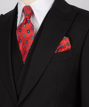 Load image into Gallery viewer, Black Classic Vest Suit