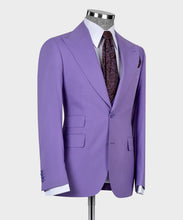 Load image into Gallery viewer, Purple Classic Vest Suit