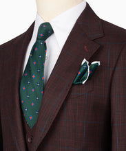 Load image into Gallery viewer, Brown Plaid Three Piece Suit
