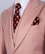 Load image into Gallery viewer, Pink Classic Vest Suit
