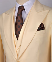 Load image into Gallery viewer, Yellow Classic Vest Suit