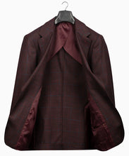 Load image into Gallery viewer, Brown Plaid Three Piece Suit
