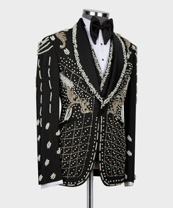 Crystal Jeweled Tuxedo