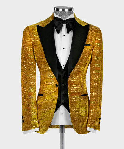 Gold Velvet Tuxedo