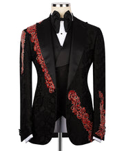 Load image into Gallery viewer, Red Stoned Jewelry Tuxedo