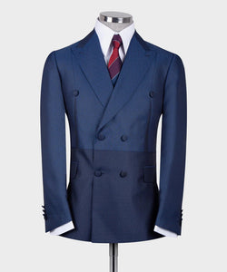 Sapphire Double Breasted Classic Suit