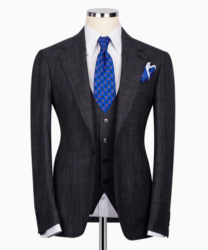 Plaid Three Piece Suit
