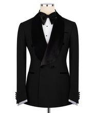 Load image into Gallery viewer, Black Velvet Collar Tuxedo