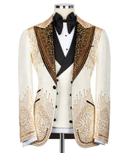 Load image into Gallery viewer, Cream Gold Jewelry Tuxedo