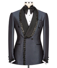 Load image into Gallery viewer, Black, Grey Jewelry Ornament Tuxedo