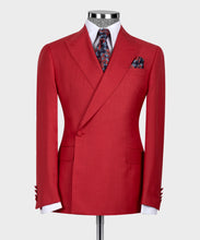 Load image into Gallery viewer, Red Double Breasted Suit