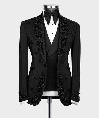 Black Jeweled Tuxedo