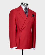 Load image into Gallery viewer, Red Double Breasted Suit