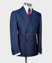 Load image into Gallery viewer, Sapphire Double Breasted Classic Suit