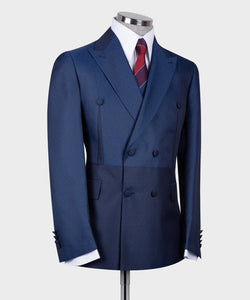 Sapphire Double Breasted Classic Suit