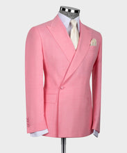 Load image into Gallery viewer, Rose Pink Double Breasted Suit