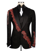 Load image into Gallery viewer, Red Stoned Jewelry Tuxedo