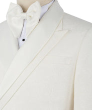 Load image into Gallery viewer, White Double Breasted Tuxedo
