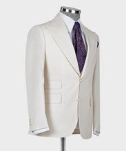 Load image into Gallery viewer, White Classic Vest Suit