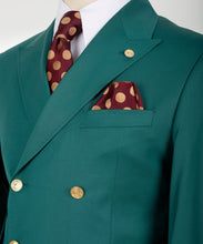 Load image into Gallery viewer, Emerald Green Double-Breasted Suit