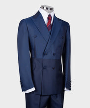 Load image into Gallery viewer, Sapphire Double Breasted Classic Suit