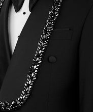 Load image into Gallery viewer, Black Detailed Jewelry Tuxedo
