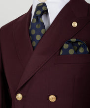 Load image into Gallery viewer, Burgundy Double-Breasted Suit