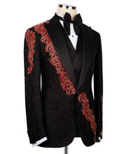 Load image into Gallery viewer, Red Stoned Jewelry Tuxedo