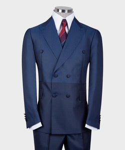 Sapphire Double Breasted Classic Suit