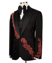 Load image into Gallery viewer, Red Stoned Jewelry Tuxedo