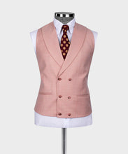 Load image into Gallery viewer, Pink Classic Vest Suit