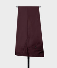 Load image into Gallery viewer, Burgundy Classic Vest Suit