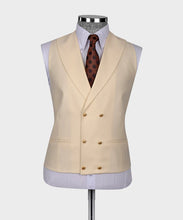 Load image into Gallery viewer, Yellow Classic Vest Suit