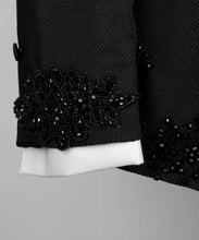 Load image into Gallery viewer, Black Jeweled Tuxedo