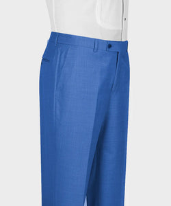 Blue Classic Vest Suit
