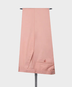 Powder Pink Gold Button Classic Suit
