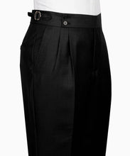 Load image into Gallery viewer, Black Plaid Three Piece Classic Suit