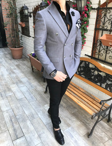 Double Breasted Blazer Set (Many colors available)