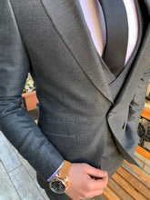 Load image into Gallery viewer, Graphite Gray 3-Piece Suit (TE3207)