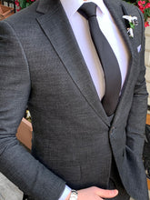Load image into Gallery viewer, Dark Gray 3-Piece Suit (TE3221)