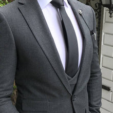 Load image into Gallery viewer, Dark Gray 3-Piece Suit (Long) 6.3549