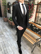 Load image into Gallery viewer, Black 3-Piece Suit 5.3501